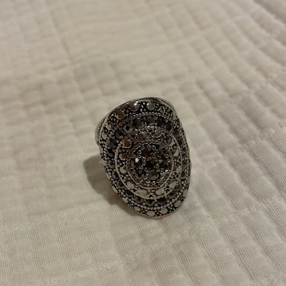 Silver Costume Jewelry Ring